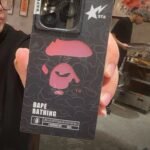 Authentic Bape Co-branded iPhone Drop-resistant Phone Case photo review