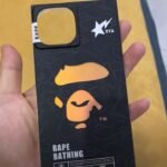 Authentic Bape Co-branded iPhone Drop-resistant Phone Case photo review