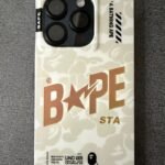 Authentic Bape Co-branded iPhone Drop-resistant Phone Case photo review